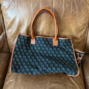 Dooney & Burke vintage duffel bag